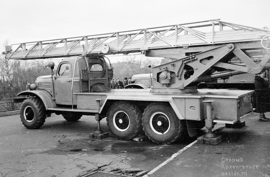 Выставка пожарной техники 6 мая 1967 года