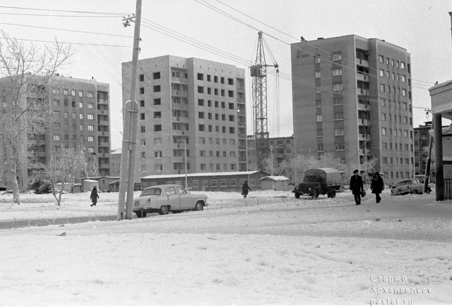 Новостройки Комсомольская, 9. 1968 год