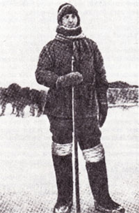Последнее фото Г. Седова, сделанное перед походом на Северный полюс