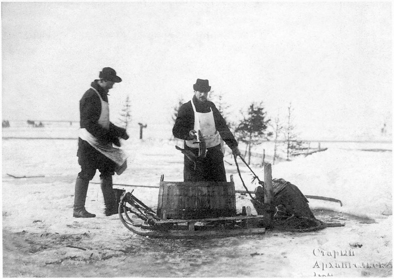 Торговцы рыбой. 1910-е