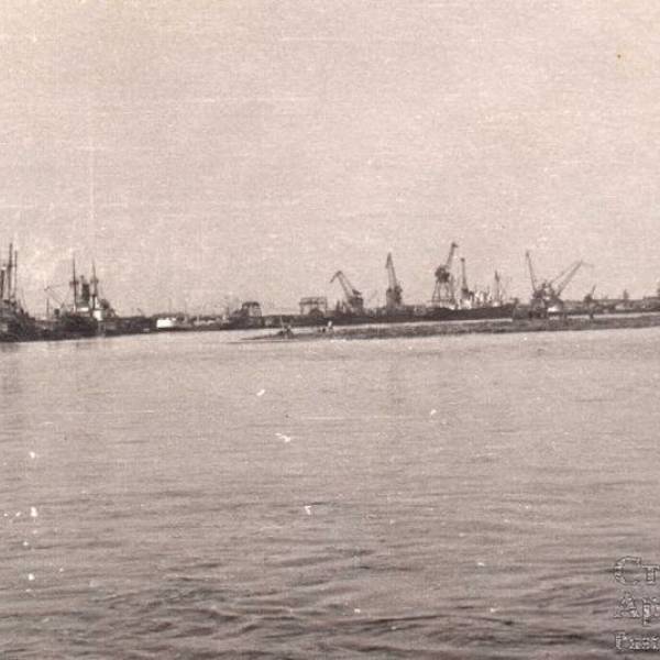 Порт Бакарица. 1957 год