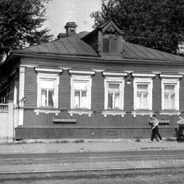 Жилой дом О.С.Кациенко. Фото А.И. Первова, 24 июля 1965 г.