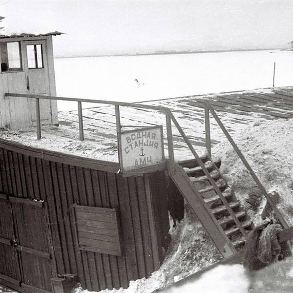 Водная станция мореходки. 1960-е годы