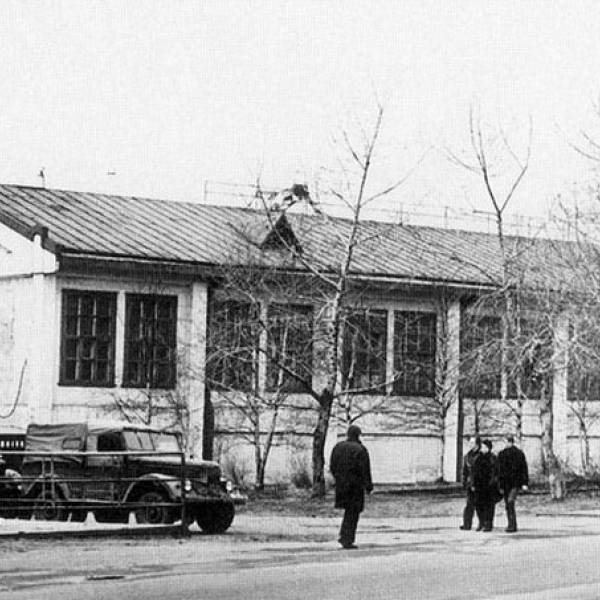 Здание будущего Морского музея. 1962 год.