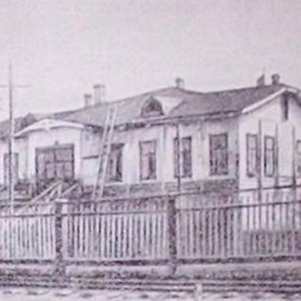 Первый вокзал станции Архангельск