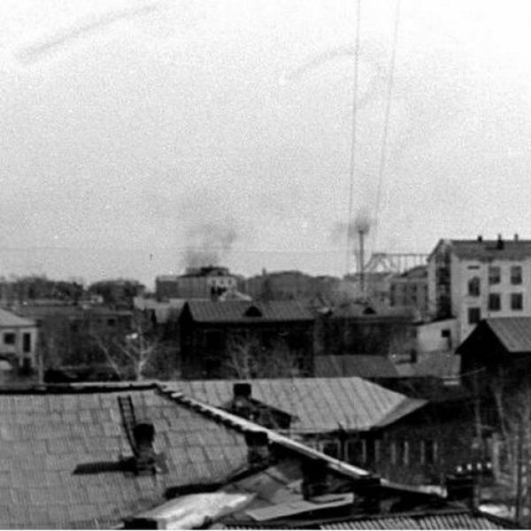 Вид с ул. Северодвинской. 1974 год