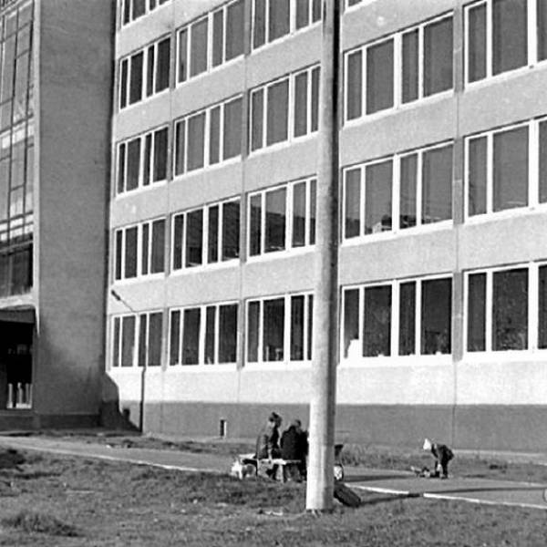 Новый корпус АЛТИ. Начало сентября 1975 года.