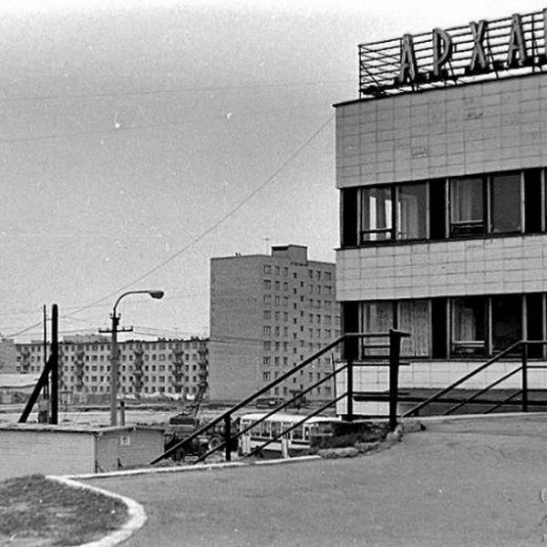 Строительство Привокзальной площади. 1974 год