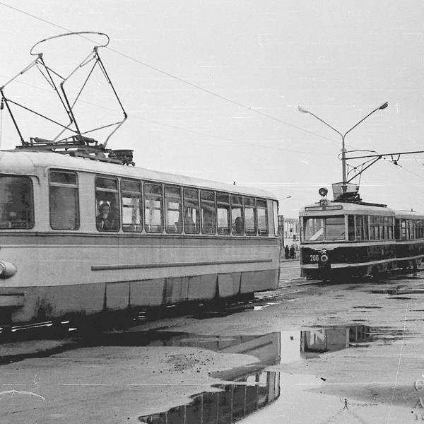 Трамваи. 1970-71 годы.