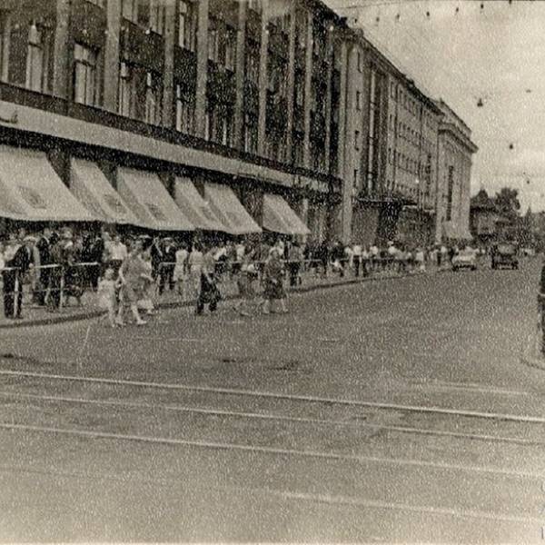 Улица Поморская. 26 июня 1966 г.