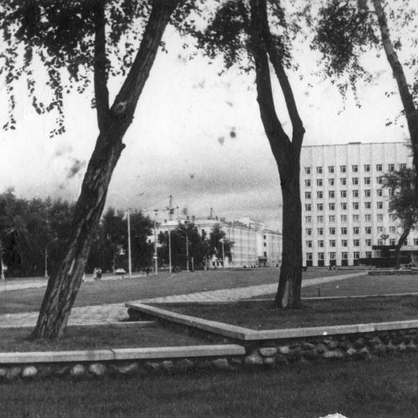 Площадь Ленина. Вид с юга