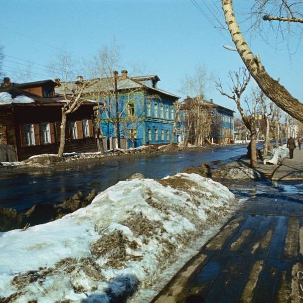 Поморская улица. 1985 год