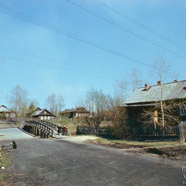 Соломбала, ул. Сибирякова. 1985 год