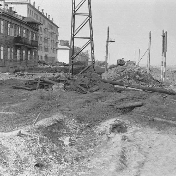 Набережная. Вид от Кузнечевского моста. 1964 год
