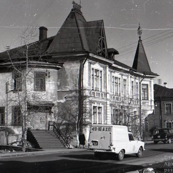 Бывший дом Калинина и магазин №11. 1980 год