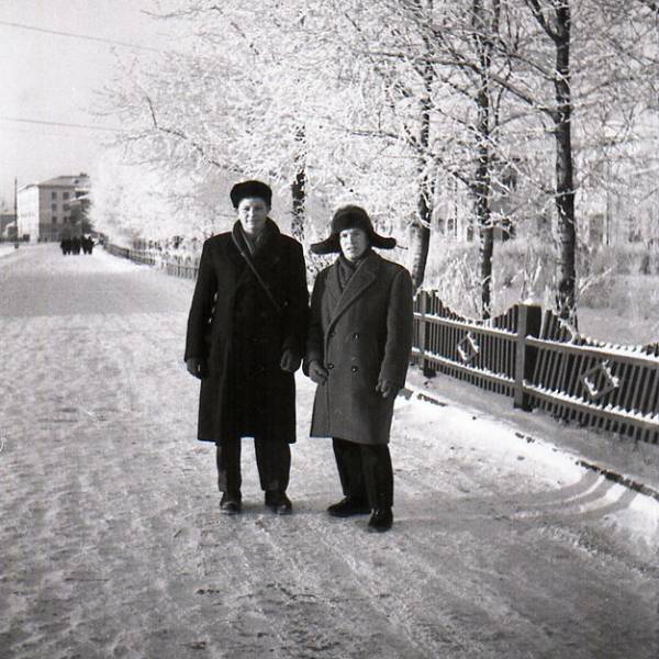 Начало набережной им. В.И.Ленина. Первая половина 1960-х годов