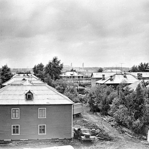 Вид из дома по ул. Воронина, 45. к.3